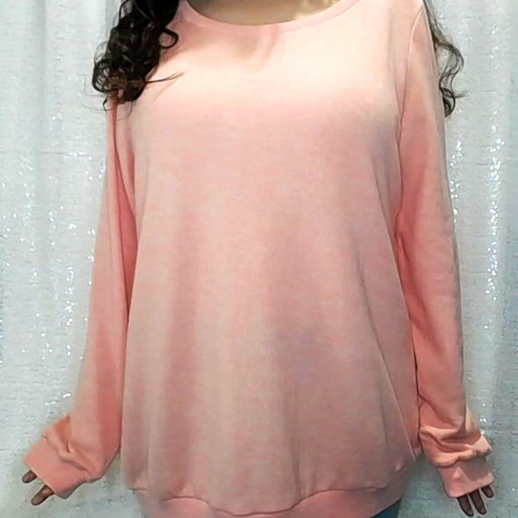 Orange vintage style sweater with Bows in the back - Picture 4 of 5